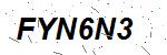CAPTCHA verification image containing distorted text characters