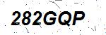 CAPTCHA verification image containing distorted text characters