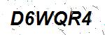 CAPTCHA verification image containing distorted text characters