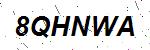 CAPTCHA verification image containing distorted text characters