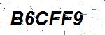 CAPTCHA verification image containing distorted text characters