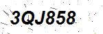 CAPTCHA verification image containing distorted text characters