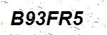 CAPTCHA verification image containing distorted text characters
