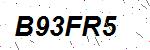 CAPTCHA verification image containing distorted text characters