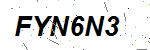 CAPTCHA verification image containing distorted text characters