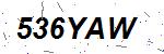 CAPTCHA verification image containing distorted text characters