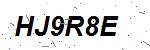 CAPTCHA verification image containing distorted text characters