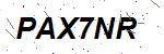 CAPTCHA verification image containing distorted text characters