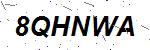 CAPTCHA verification image containing distorted text characters