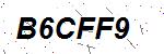 CAPTCHA verification image containing distorted text characters