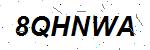 CAPTCHA verification image containing distorted text characters