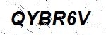 CAPTCHA verification image containing distorted text characters