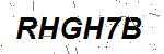 CAPTCHA verification image containing distorted text characters