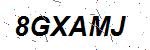 CAPTCHA verification image containing distorted text characters