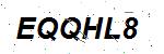 CAPTCHA verification image containing distorted text characters