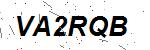 CAPTCHA verification image containing distorted text characters