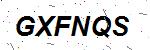 CAPTCHA verification image containing distorted text characters