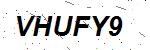 CAPTCHA verification image containing distorted text characters