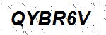 CAPTCHA verification image containing distorted text characters