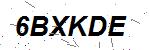 CAPTCHA verification image containing distorted text characters