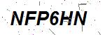 CAPTCHA verification image containing distorted text characters