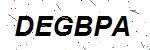 CAPTCHA verification image containing distorted text characters