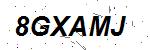 CAPTCHA verification image containing distorted text characters
