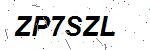 CAPTCHA verification image containing distorted text characters