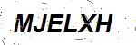 CAPTCHA verification image containing distorted text characters
