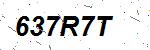 CAPTCHA verification image containing distorted text characters
