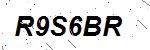 CAPTCHA verification image containing distorted text characters