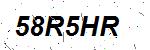 CAPTCHA verification image containing distorted text characters