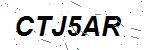CAPTCHA verification image containing distorted text characters