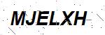CAPTCHA verification image containing distorted text characters