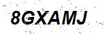 CAPTCHA verification image containing distorted text characters