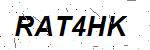 CAPTCHA verification image containing distorted text characters