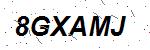 CAPTCHA verification image containing distorted text characters