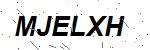 CAPTCHA verification image containing distorted text characters