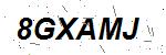 CAPTCHA verification image containing distorted text characters