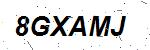 CAPTCHA verification image containing distorted text characters