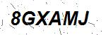 CAPTCHA verification image containing distorted text characters