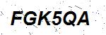 CAPTCHA verification image containing distorted text characters