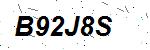 CAPTCHA verification image containing distorted text characters