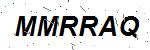CAPTCHA verification image containing distorted text characters