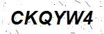 CAPTCHA verification image containing distorted text characters
