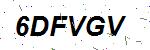 CAPTCHA verification image containing distorted text characters