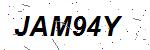 CAPTCHA verification image containing distorted text characters