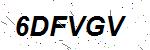 CAPTCHA verification image containing distorted text characters