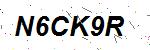 CAPTCHA verification image containing distorted text characters