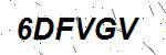CAPTCHA verification image containing distorted text characters